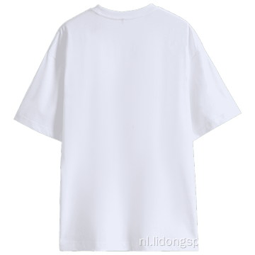 2022 Custom Printing Mens Fasion T-shirt Mens White T-shirt 100% Katoen Hoge Kwaliteit T-shirt Blanks Mens